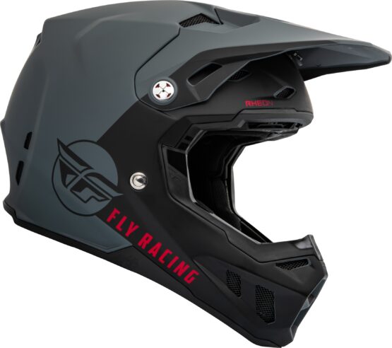 Fly Racing Formula CC Centrum Helmet Matte Grey/Black XS - Image 4