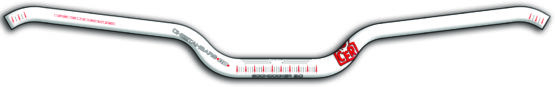CFR Boondocker 2.0 1-1/8" Tapered Handlebar White 30"