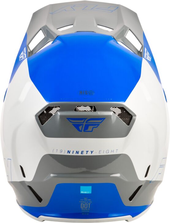 Fly Racing Formula CC Glide Helmet Blue/Light Grey/Grey XL - Image 3
