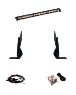 30in Grille LED Light Bar Kit S8 Driving Combo Fits 2020+ GMC 2500/3500