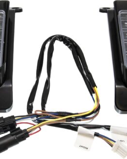 Letric Lighting Saddlebag Filler LED Inserts Black