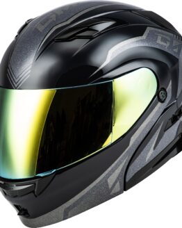 GMAX MD-01 Volta Helmet Grey/Silver Metallic - Medium