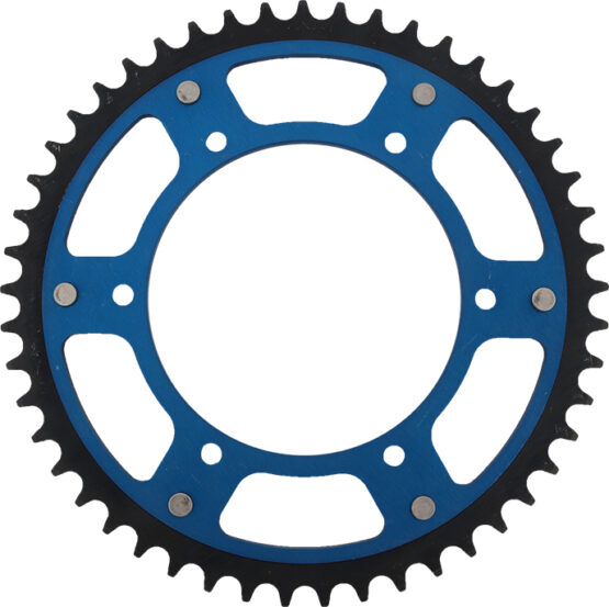 Supersprox Stealth Rear Sprocket 49T Blue 520 For Yamaha YZ WR TTR