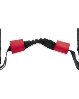 BikeMaster Bar Harness Tiedown Assist - Black/Red