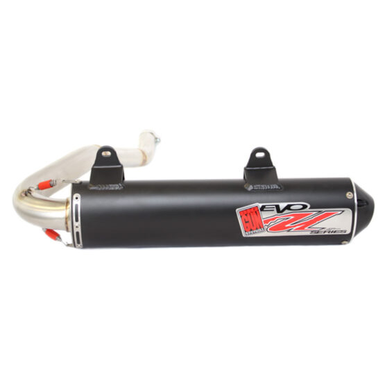 Big Gun EVO U Slip-On Exhaust Black Fits Honda Rincon 650 680