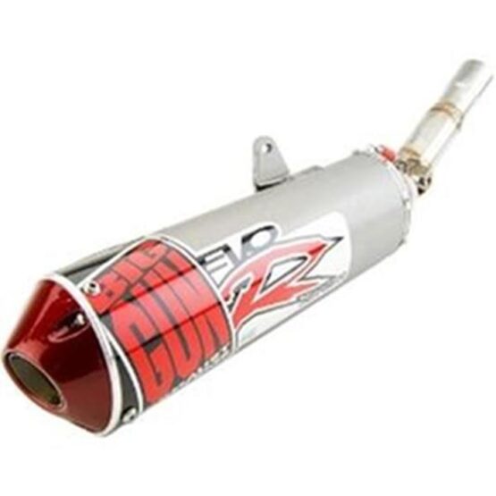 Big Gun EVO R Slip-On Exhaust Silver Fits 08-10 Polaris Outlaw 450MXR/525S