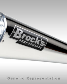 Alien Head 14" Polished Slip On Exhaust