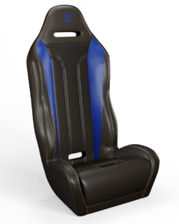 Performance Double T Solo Seat Black/Blue