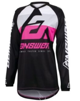 23 Syncron CC Jersey Black/White/Rhodamine Womens - Small