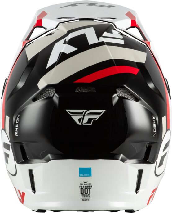 Fly Racing Formula CP Seal Helmet White/Black/Red 2X-Large - Image 4