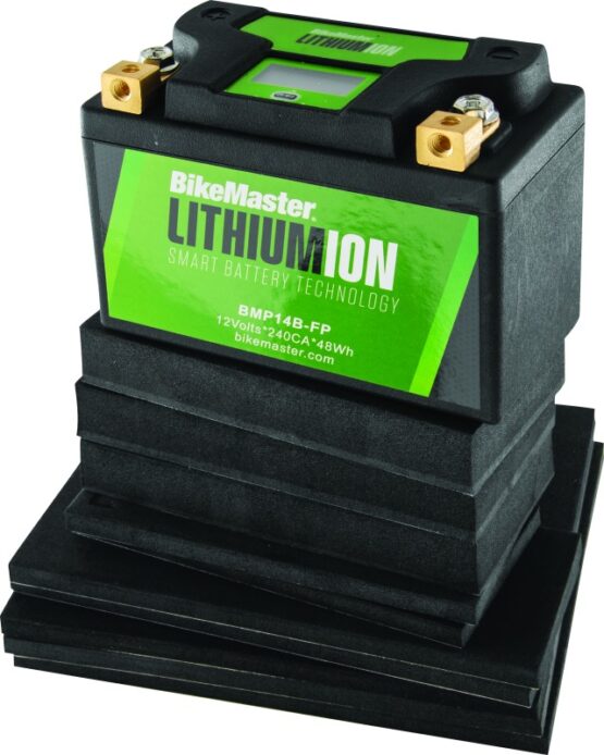 BikeMaster Li 2.0 Lithium Battery BMP14B-FP 12V 250CCA
