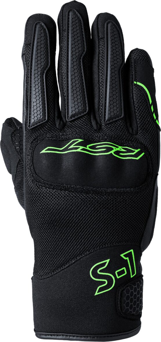 RST S1 Mesh CE Glove Black/Neon Green Large