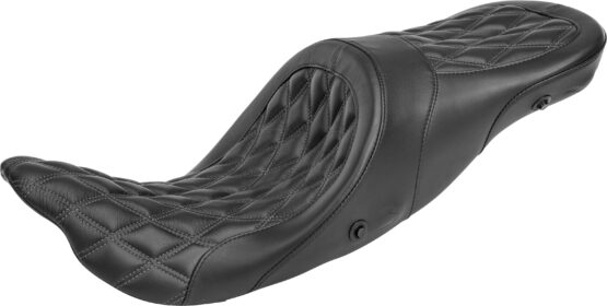 Danny Gray Airhawk Longhaul 2-Up Seat Double Diamond Harley FLH/FLT 2008-2023 - Image 3