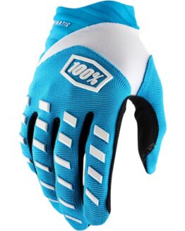 100% Airmatic Men's Gloves Blue Medium
