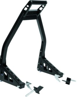 BikeMaster Universal Aluminum Rear Stand Black