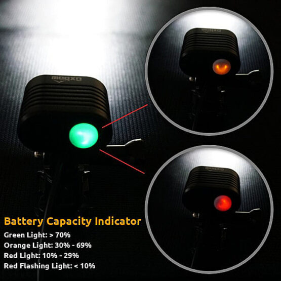 Oxbow Voyager Rechargeable Helmet Light Kit 2100 Lumen Universal - Image 4
