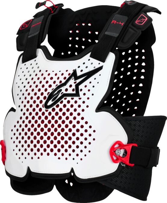 Alpinestars A-4 Plasma Roost Guard Black/Red/White M/L