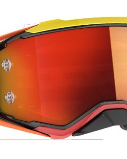 Prospect Goggles Orange/Yellow Orange Chrome Works Lens