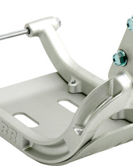 BBR Aluminum Frame Cradle with Skid Plate Silver Fits 2000+ Yamaha TTR125