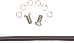 Stainless Steel Rear Brake Line Kit
