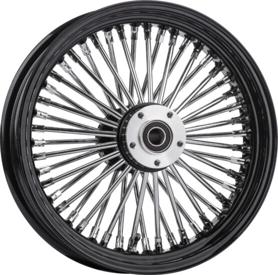 HardDrive Rear 48-Spoke Black Wheel 16x3.5in 1in Axle For 00-up BT/XL