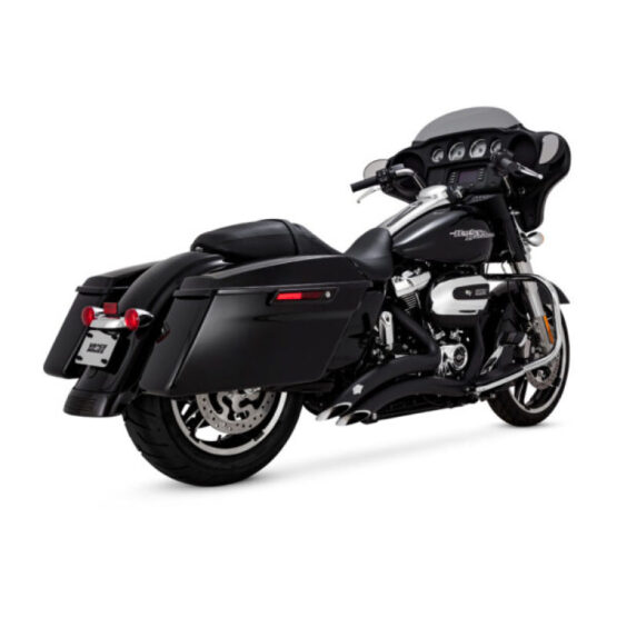 Vance & Hines Big Radius 2-2 Black Exhaust Fits HD Dresser 2017-2022