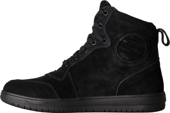 RST HiTop Moto Sneaker CE Boot Black Suede US 9 - Image 5