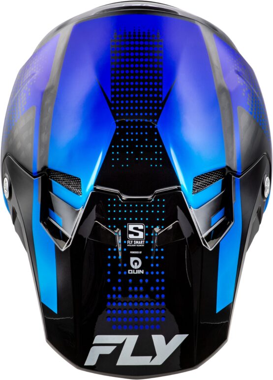 Fly Racing Formula S Carbon Protocol Helmet XL Black/Blue - Image 3