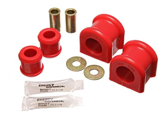 Red Front 31mm Sway Bar Bushing Set Fits 07-11 Jeep Wrangler JK