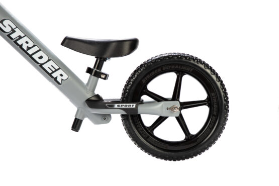 Strider 12 Sport Balance Bike Matte Gray Ages 18 Months to 5 Years - Image 7