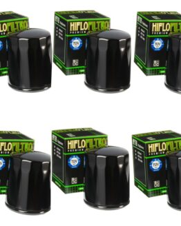 HF171B Oil Filter - Black - 6 Pack