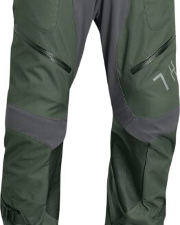 Terrain Army Green & Charcoal Over The Boot Pants - Size 28