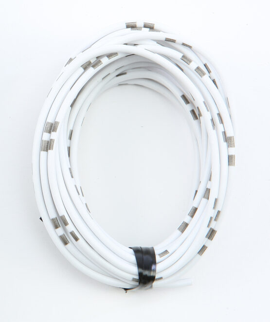 13' Color Match Electrical Wire - Solid White 14A/12V 20AWG - Image 2