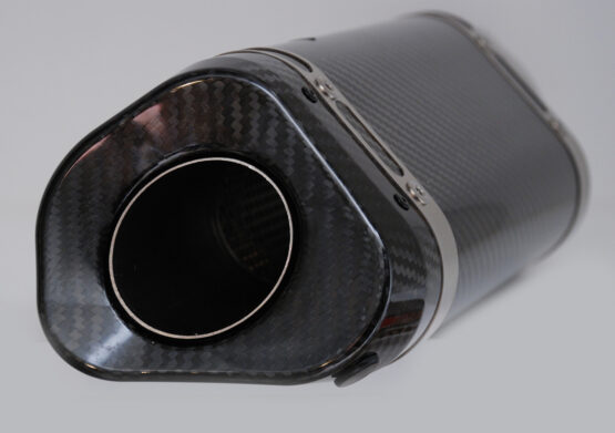 Graves Carbon Fiber Slip-On Exhaust Black Fits 09-18 Kawasaki ZX6R - Image 3