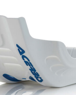 Skid Plate White/Blue