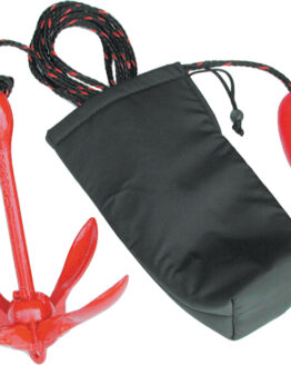 Kwik Tek Coated Grapnel Anchor System for Watercraft