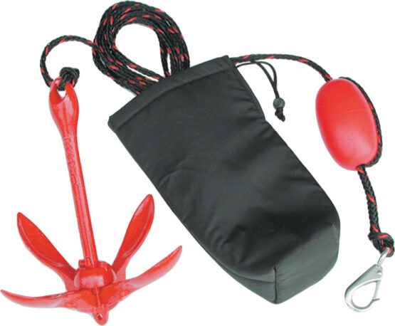 Kwik Tek Coated Grapnel Anchor System for Watercraft