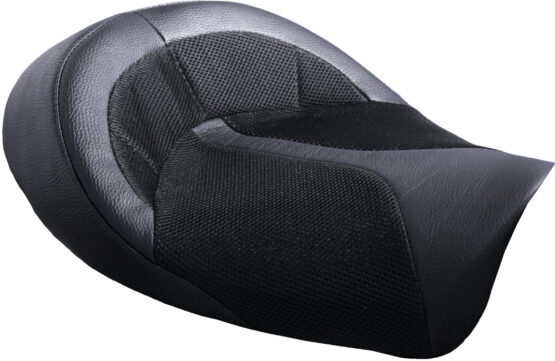 Danny Gray Big IST Solo Air-2 Seat Black For 06-17 Harley Dyna Models