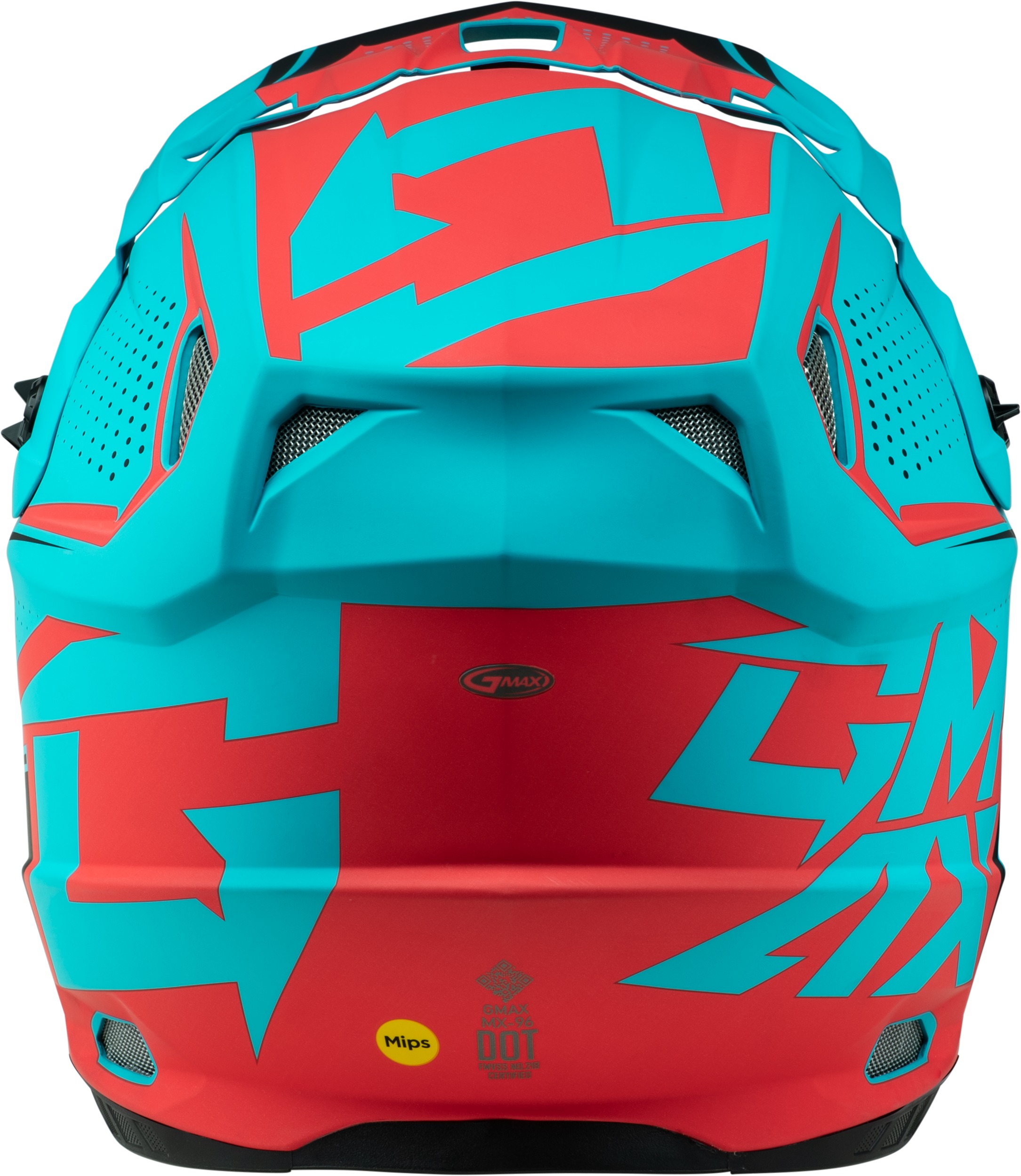 GMAX MX-96 502 Helmet Matte Blue/Red 2X-Large Offroad - Image 3