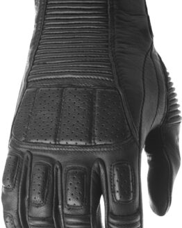 Trigger Riding Gloves Black Medium