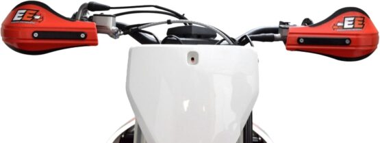 Enduro Engineering Composite Mount Roost Deflectors Red with Hardware - Image 2