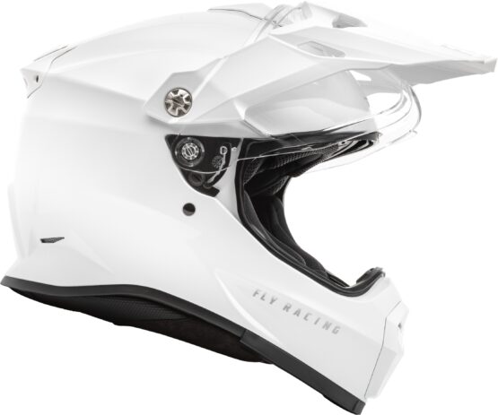 FLY RACING Trekker Solid Helmet White Small - Image 4