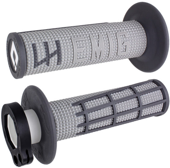 ODI Emig 2.0 V2 Lock-On Grips Gray/Graphite Pair