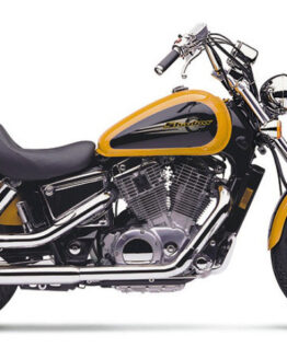 Slash Cut Chrome Slip On Exhaust