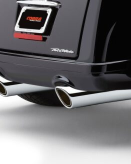 909-Twin Chrome Dual Slip On Exhaust