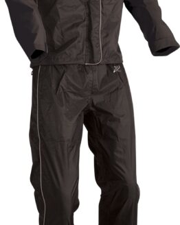 Z1R Women's 2-Piece Rainsuit Black 2XL