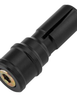 BikeMaster Adapter 7/8in Barend Mirror - Black
