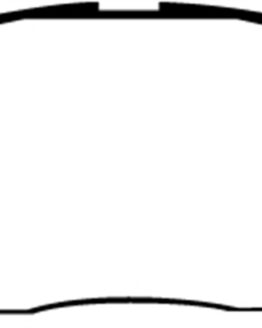 EBC Yellowstuff Front Brake Pads Semi-Metallic DP41133R Fits 97-99 Lexus ES300