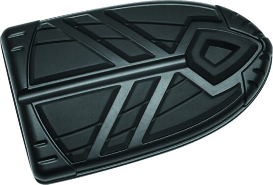 Kuryakyn Spear Brake Pedal Pad Satin Black For Indian
