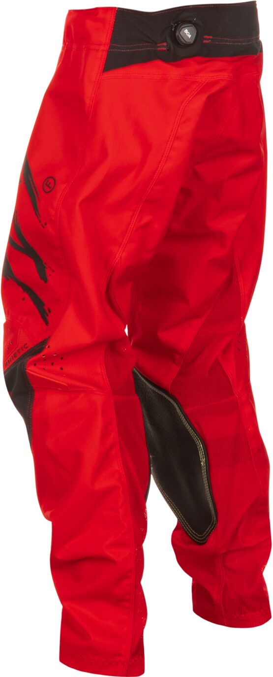 Fly Racing Youth Kinetic Stoke Pants Red/Black Size 18 - Image 4